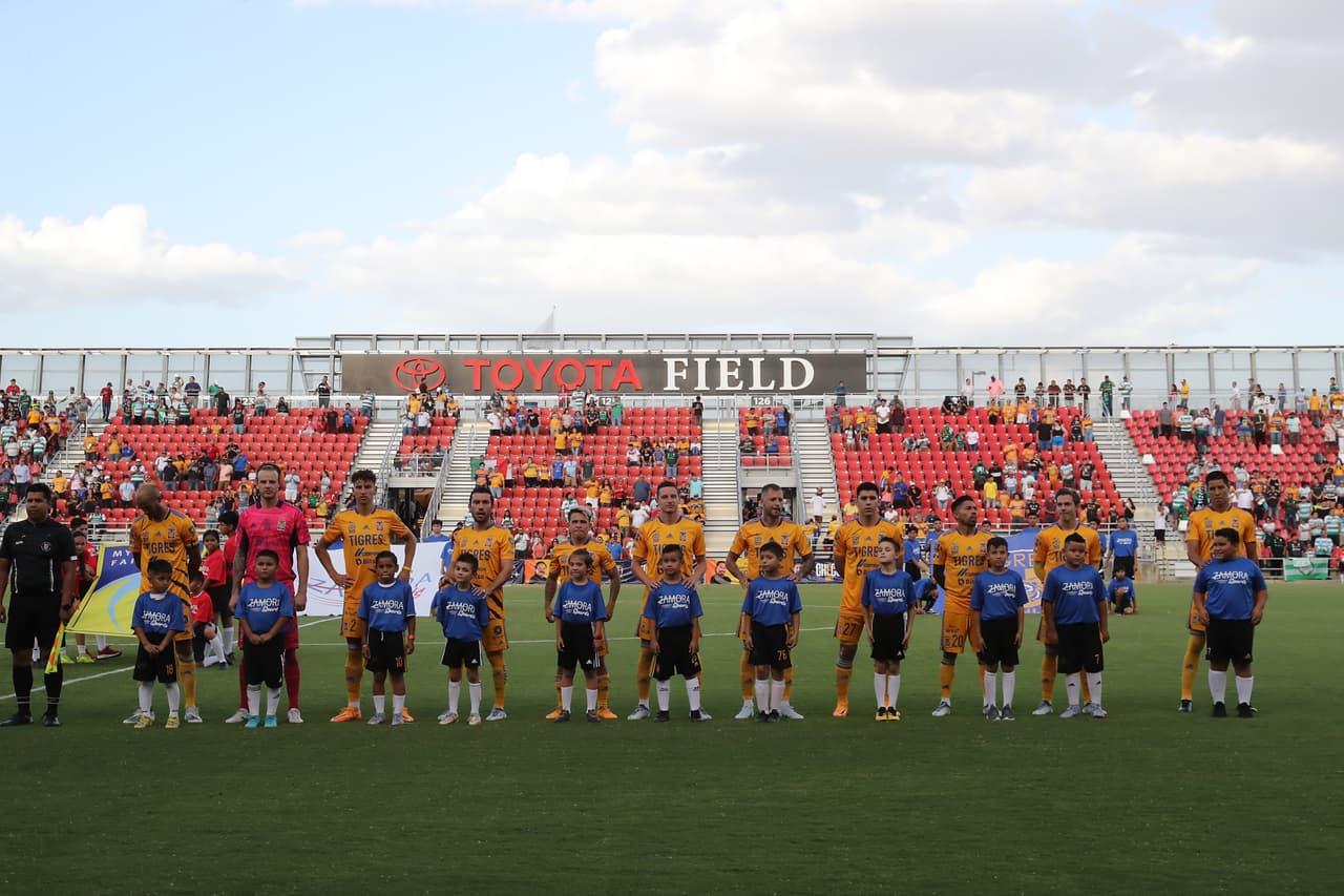 Con goles de Harold Preciado (doblete) y Correa, Santos derrotó a Tigres, que solo descontó gracias a Juan Pablo Vigón, en el partido amistoso de pretemporada.