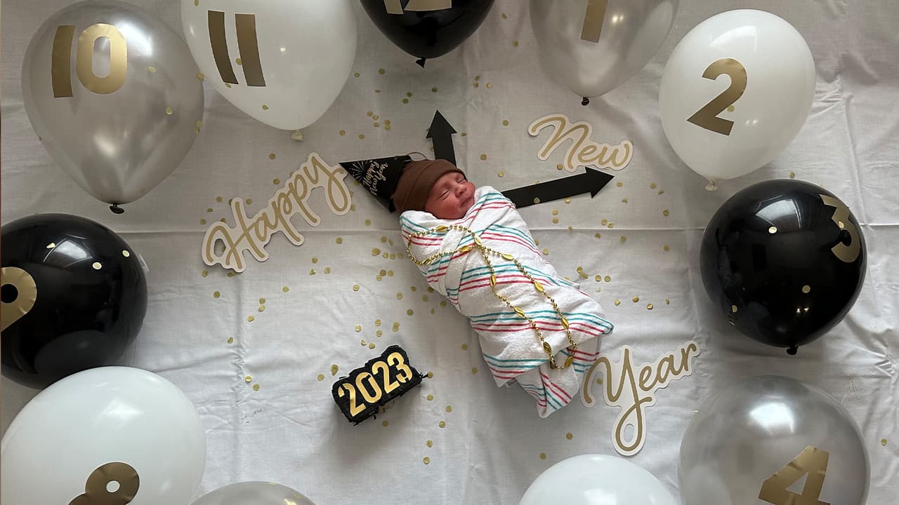 Sebastian Trapp llegó al mundo a las 12:10am en el hospital St. Luke's Health - Sugar Land. Pesó 8 libras y 12 onzas. Tanto su madre, Marielena, como el bebé están bien de salud.