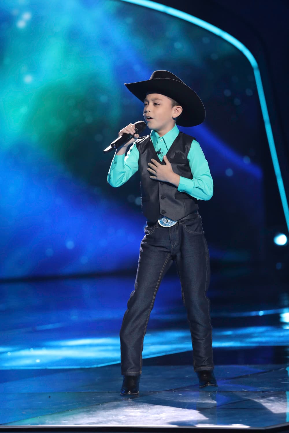 Fue una noche muy especial para Joel.