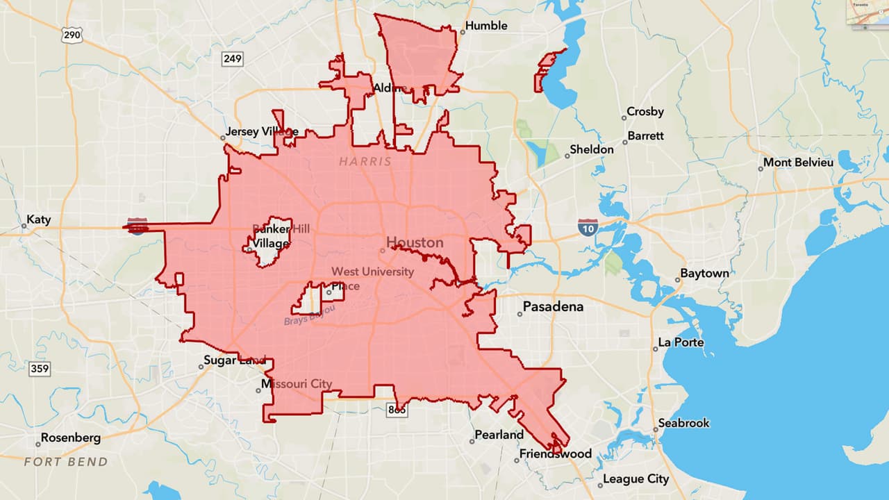 La ciudad de Houston cuenta con un mapa interactivo en donde se puede checar que zonas se ven afectadas por este problema. 
<b><a href="https://cohpwe.maps.arcgis.com/apps/instant/lookup/index.html?appid=40427f143a3846819d290c58ec00dd32&center=-95.3242%3B29.7529&level=9&hiddenLayers=CityCouncil_2_7071%3BAdministrative_Boundary_7901" target="_blank">Da click aquí</a></b> para que te enteres si estás dentro del área donde se debe hervir el agua.