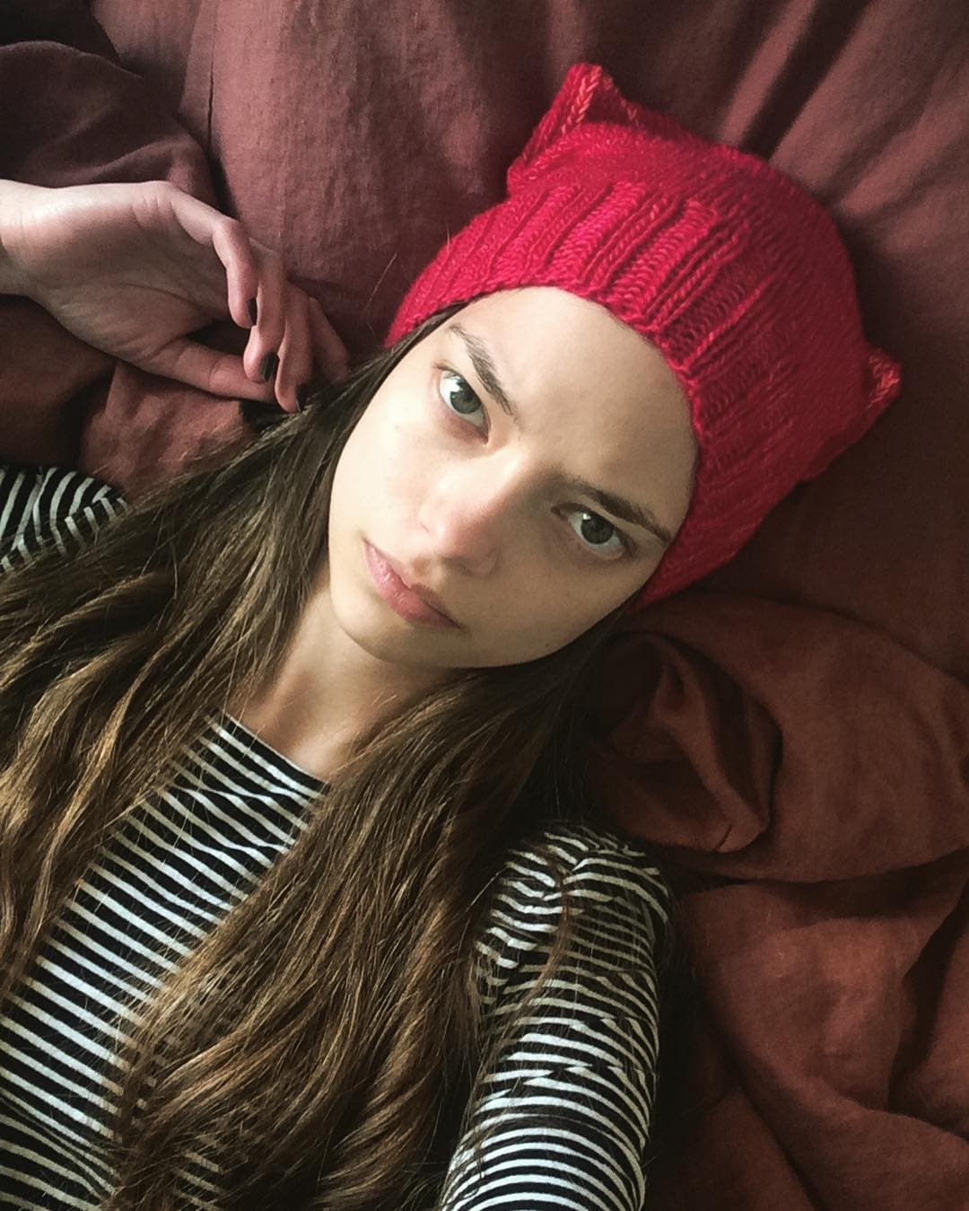 @
<a href="https://www.instagram.com/p/BPWBGpXgZDk/?taken-by=jenniferannesullins">jenniferannesullins</a> Together in solidarity • Women's rights are human rights. // "Juntas en solidaridad • Los derechos de las mujeres son derechos humanos"
<a href="https://www.instagram.com/explore/tags/pussyhat/">#pussyhat</a>
<a href="https://www.instagram.com/explore/tags/pussyhatproject/">#pussyhatproject</a>
<a href="https://www.instagram.com/explore/tags/womensmarch/">#womensmarch</a>
<a href="https://www.instagram.com/explore/tags/womensmarchonwashington/">#womensmarchonwashington</a>