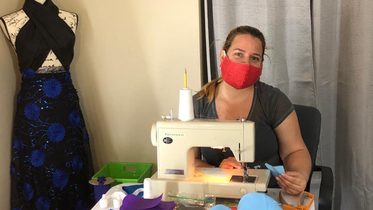 Agregó que todo el trabajo que está realizando es voluntario y se siente muy contenta de poder participar.