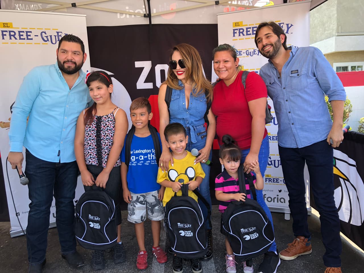 Esta vez los locutores estuvieron en la ciudad de Montebello.