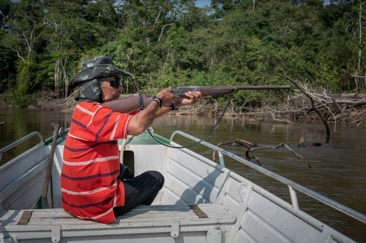 Aripã Karipuna, en trayecto por el río Jacipará