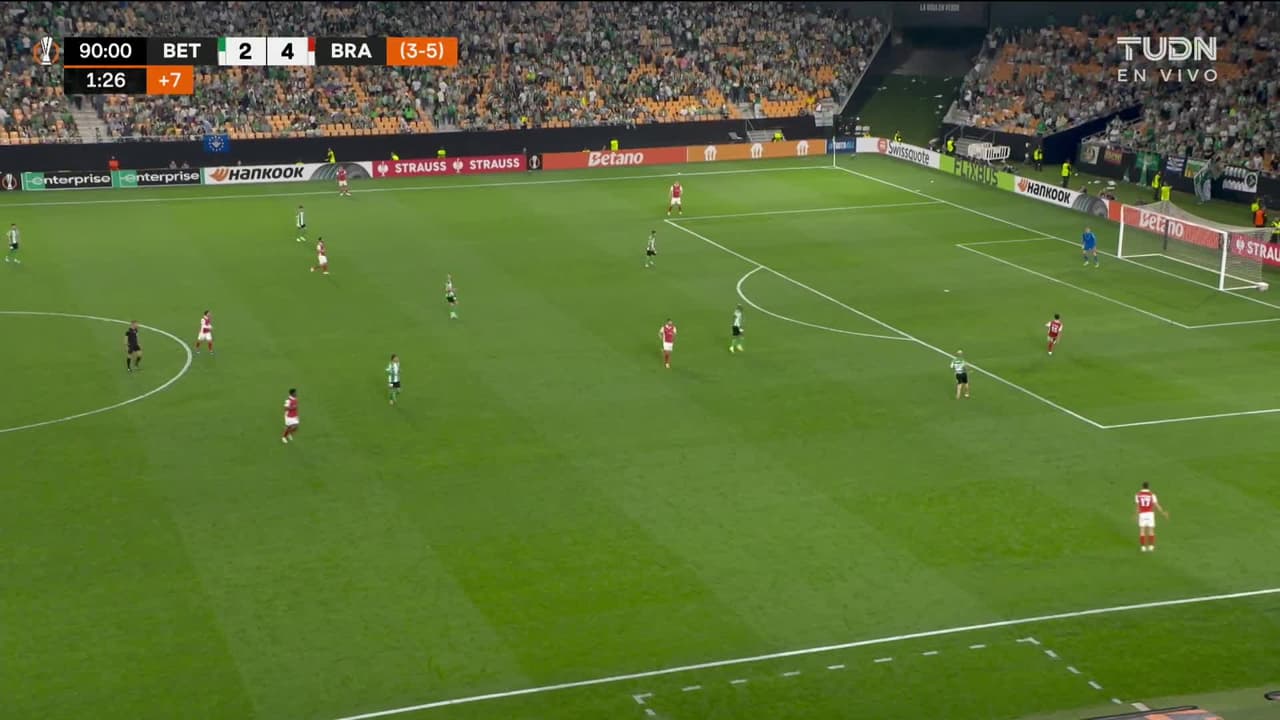 ¡TIRO ATAJADO! disparo por Cédric Bakambu.