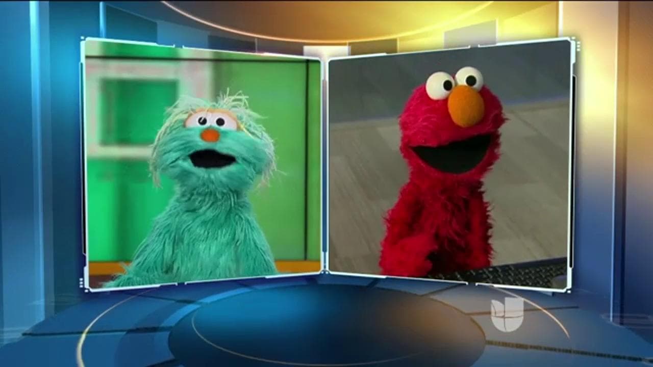 Desde la sala de producción, Elmo prepara a Rosita para su debut en Primer Impacto: "Luces, cámara, acción".