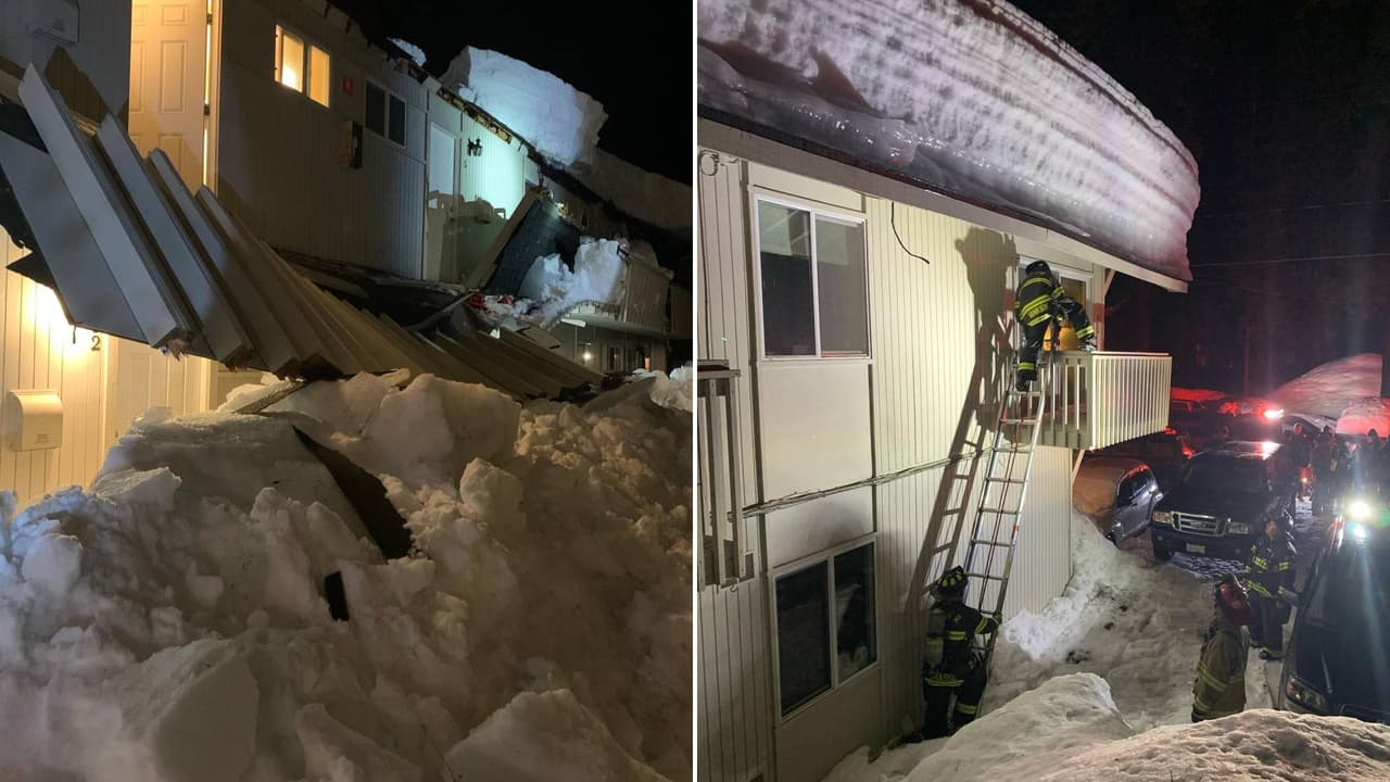Nieve colapsa techos en South Lake Tahoe y obliga a residentes a evacuar