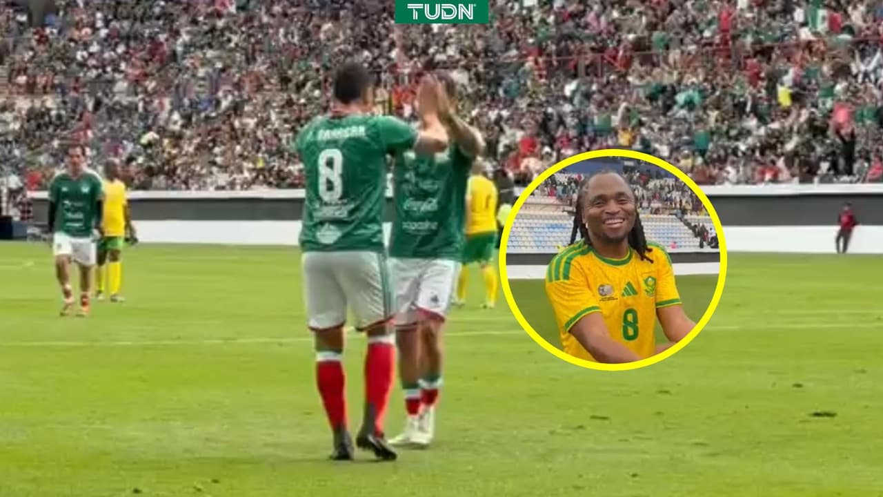 México golea a Sudáfrica en partido de Leyendas previo al Mundial 2026