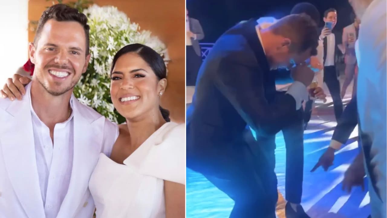 No solo Francisca, también Francesco se lució en la pista de baile: así se movió al ritmo de un rap