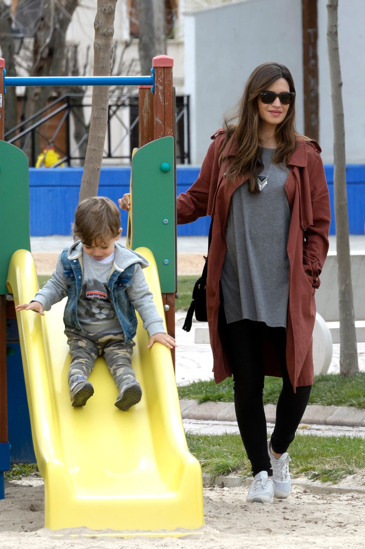 La también modelo y el arquero acaban de casarse.