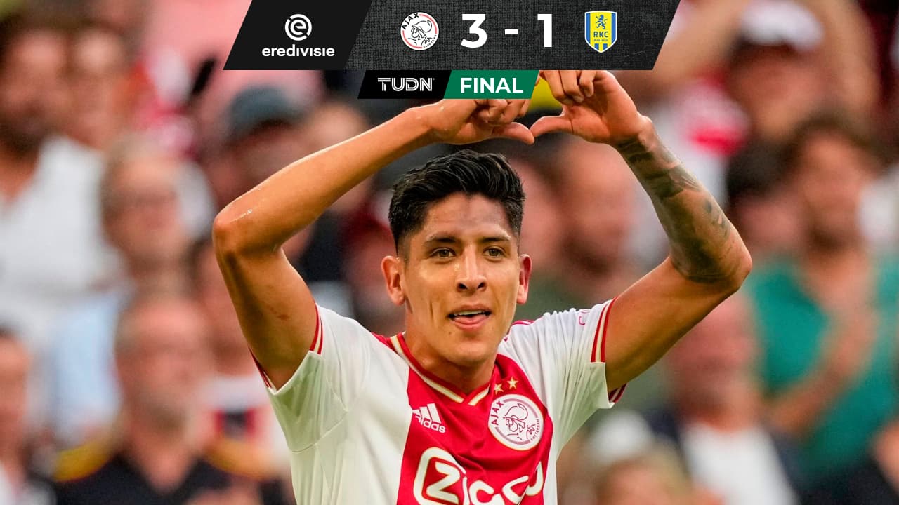 Ajax remonta con Edson en cancha y Jorge Sánchez vuelve a jugar