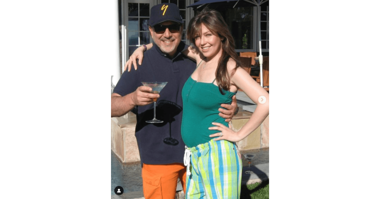 Thalía y Tommy Mottola