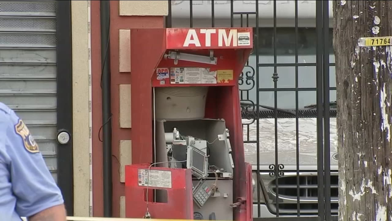 Vandalismo y explosiones en cajeros automáticos continúan en Filadelfia