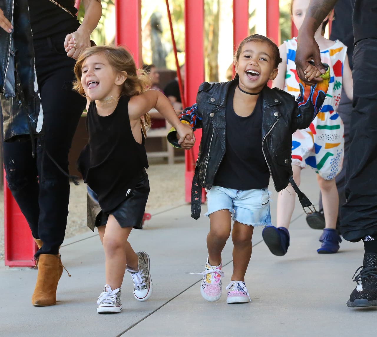 Se nota que Nori y Penélope se llevan de maravilla.