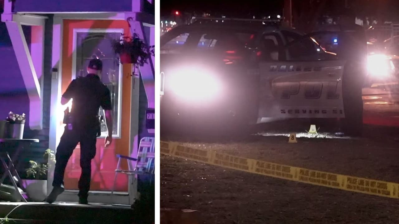 Mueren dos en tiroteos distintos en Dallas, pero no los pueden identificar