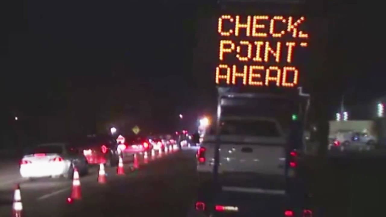 Reforzarán puntos de revisión de DUI para esta Navidad en Fresno