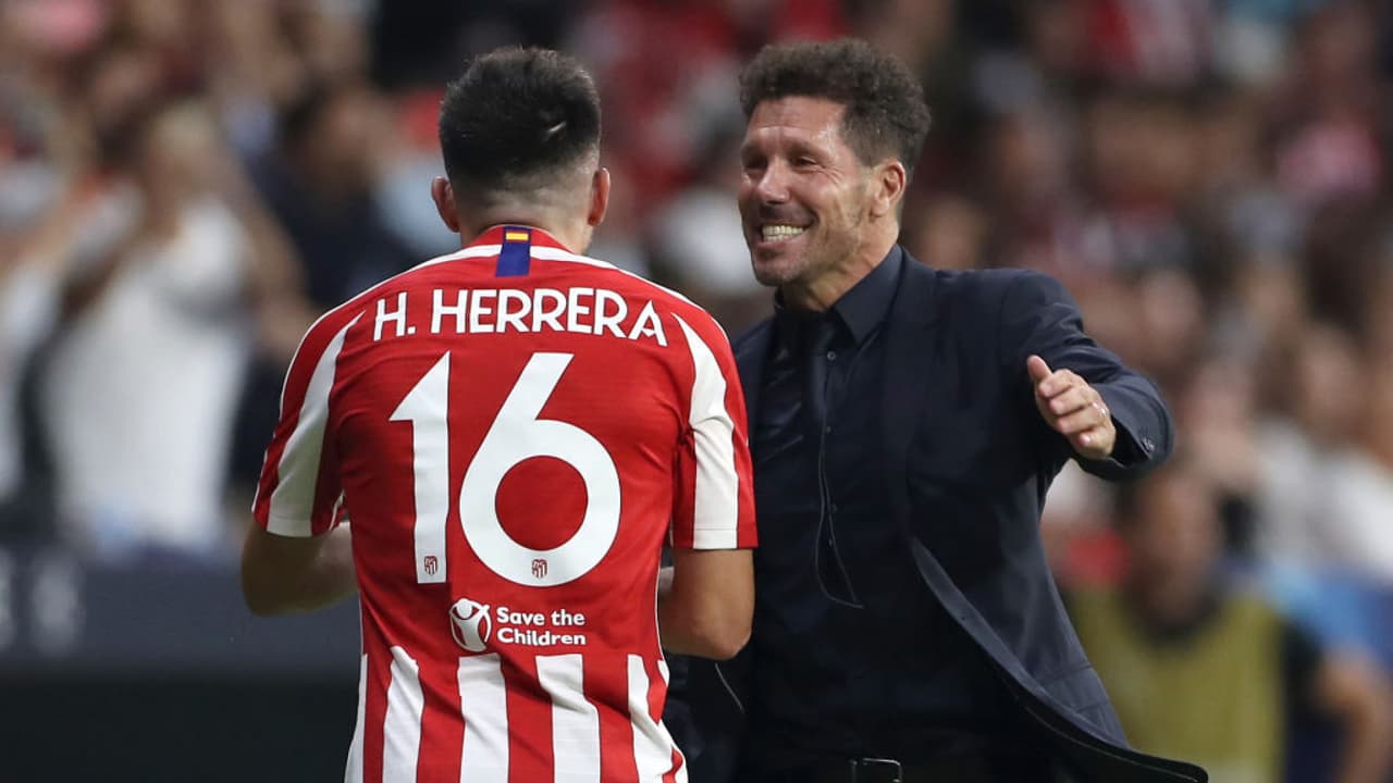Simeone asegura que Héctor Herrera le hace bien al Atlético