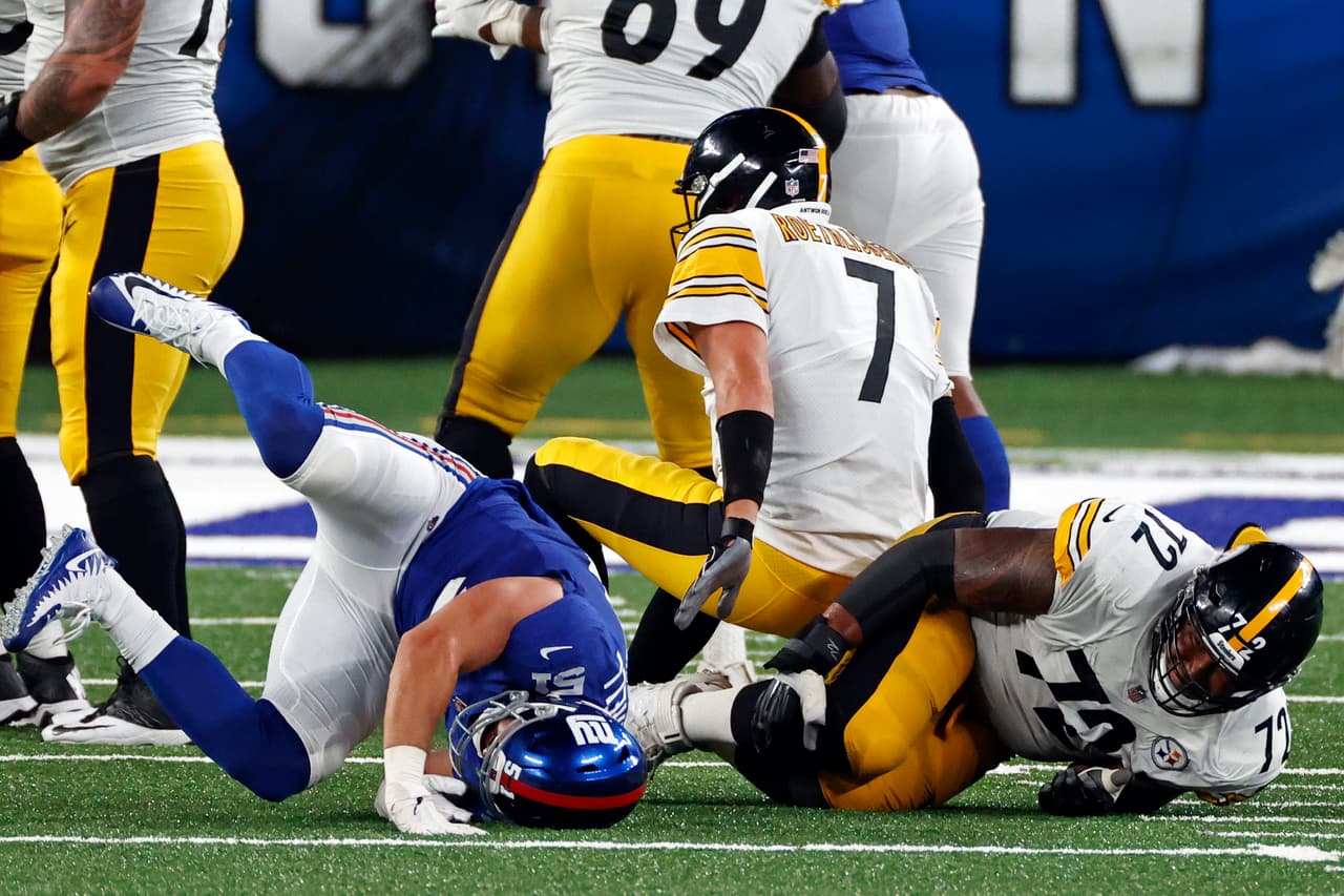 Los Steelers consiguen vencer en calidad de visitantes a los New York Giants.