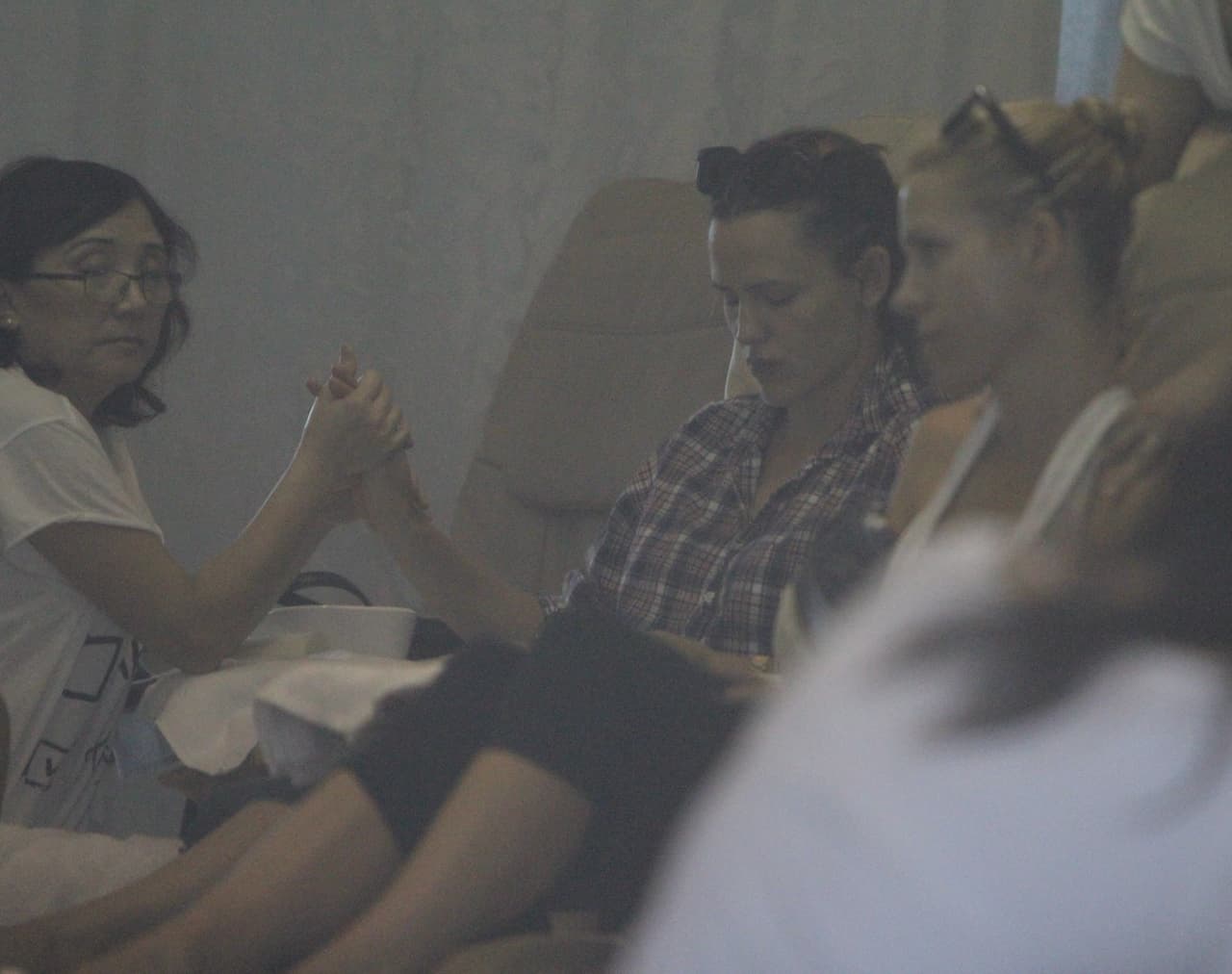 Después del dolor vino un masajito relajante.