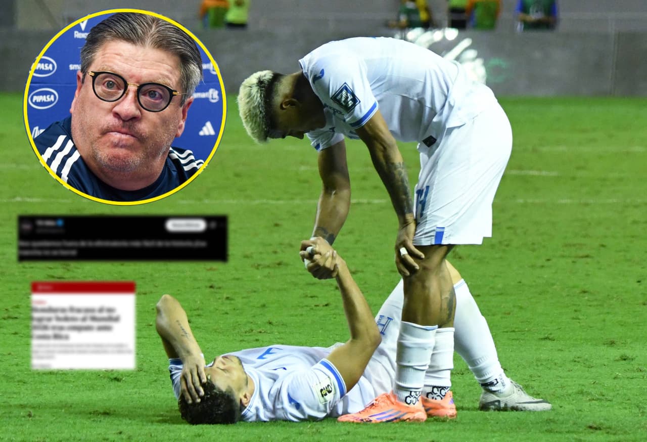 'Piojo' Herrera y Honduras son tratados sin piedad por la prensa