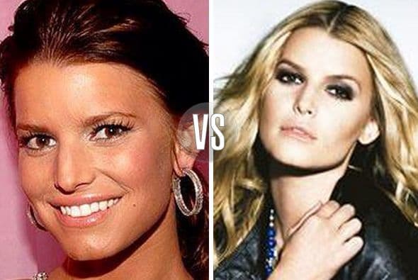 Jessica Simpson no era fea, pero un arreglito no hace daño, ¿o sí?