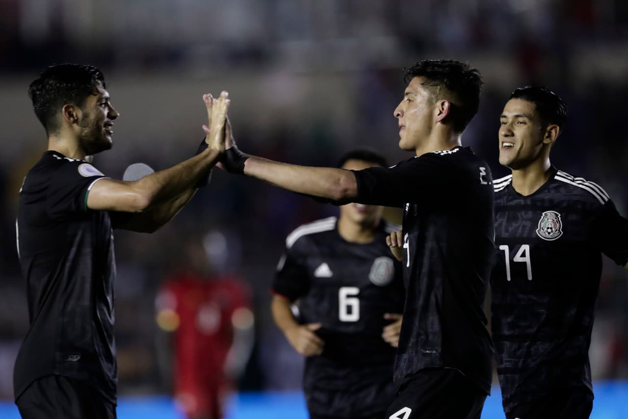 Con doblete de Raúl Alonso Jiménez y otro tanto de Edson Álvarez, México se impone 0-3 en su visita a Panamá.