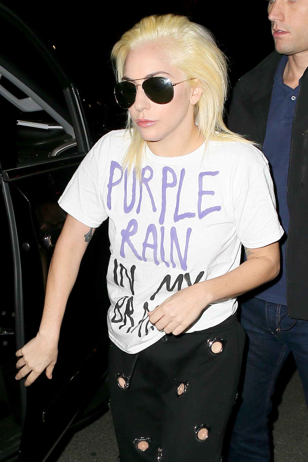 En esta ocasión, se trataba de una referencia a Prince.