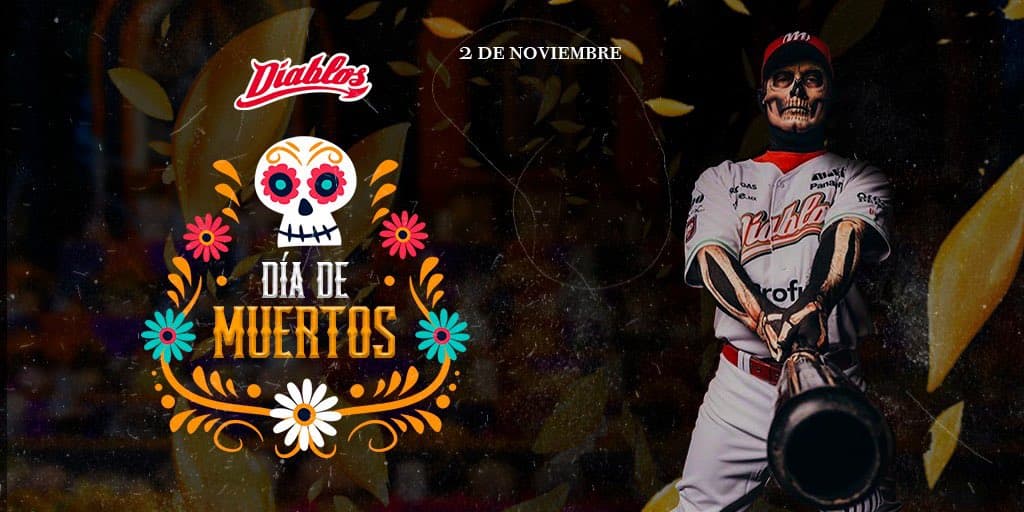 Equipos de diversos deportes, desearon feliz Día de Muertos, tradición mexicana que le ha dado la vuelta al mundo.