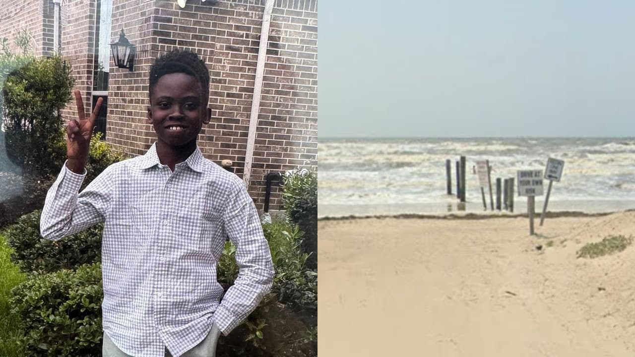 Desaparece niño de 10 años tras ser arrastrado por una ola en Surfside Beach