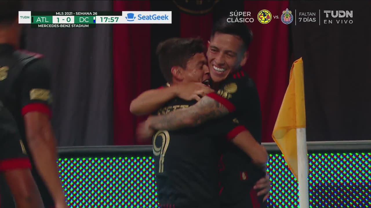 ¡Un verdadero golazo! Barco anota el 1-0 para Atlanta United