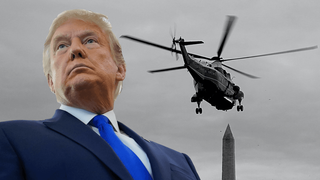 Trump estaría planeando una salida espectacular de la Casa Blanca hacia Florida, según reporte