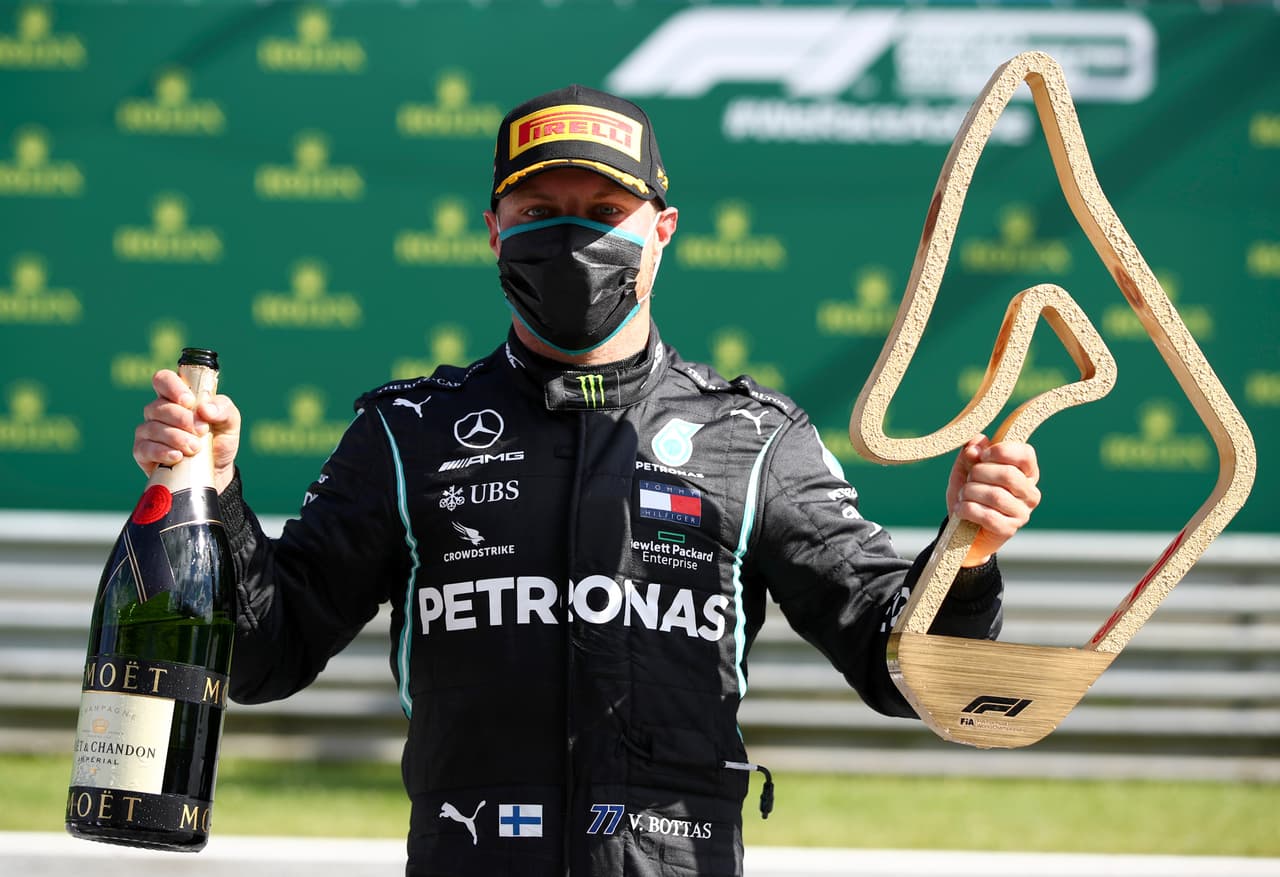 Valtteri Bottas no abandonó la primera plaza en ningún momento y Lando Norris cierra de manera impresionante para apoderarse de su primer podio.