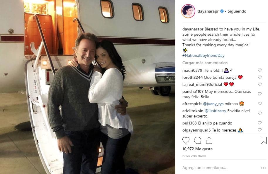 “Bendecida de tenerte en mi vida. Algunas personas buscan durante toda su vida aquello que nosotros ya encontramos… ¡Gracias por hacer mágico cada día! ✨ #NationalBoyfriendDay!”.
<br>