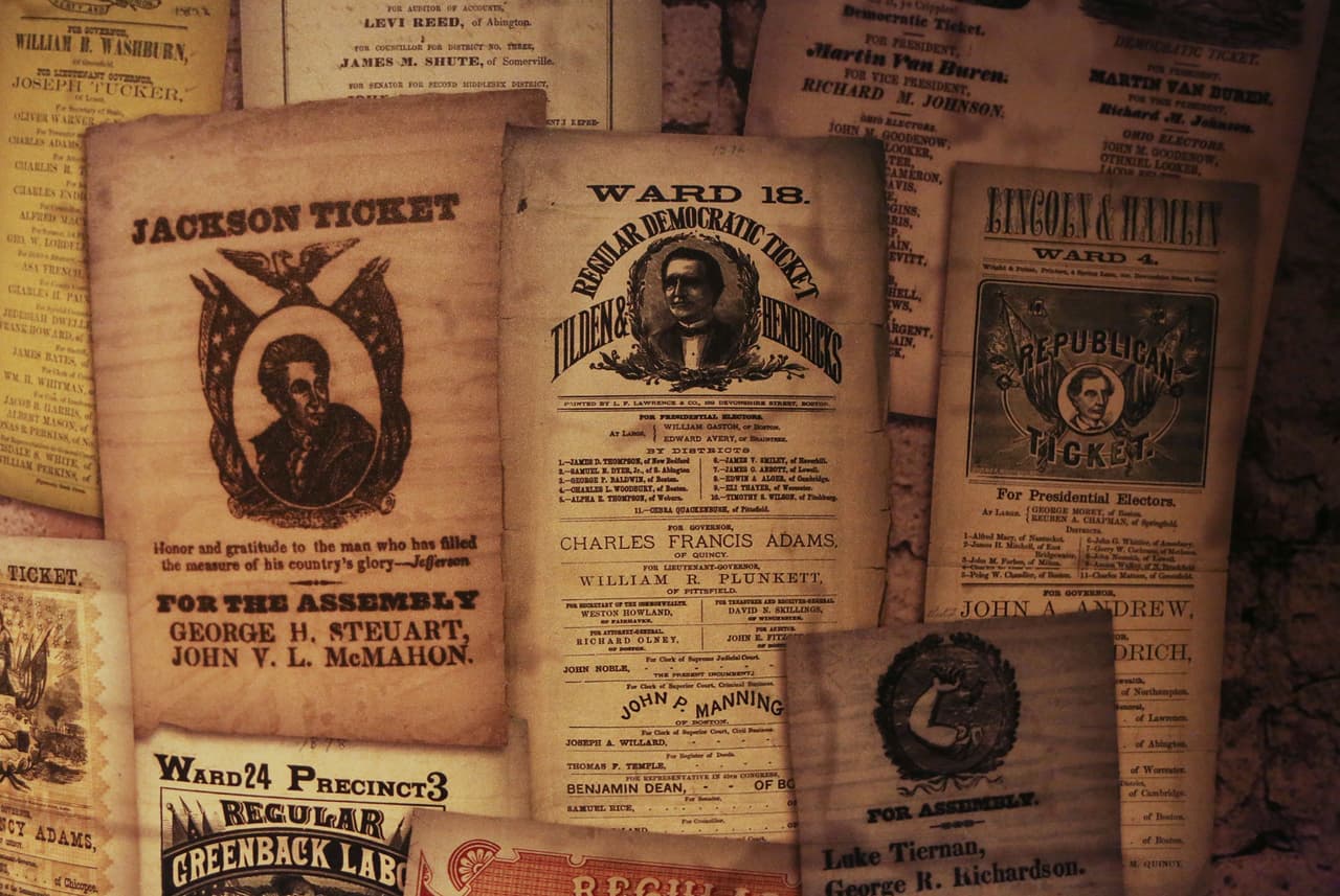 En la zona del museo Madame Tussauds en DC, donde está localizada la estatua del presidente 45 de Estados Unidos, Donald Trump, también se exhiben reportes históricos sobre elecciones anteriores.