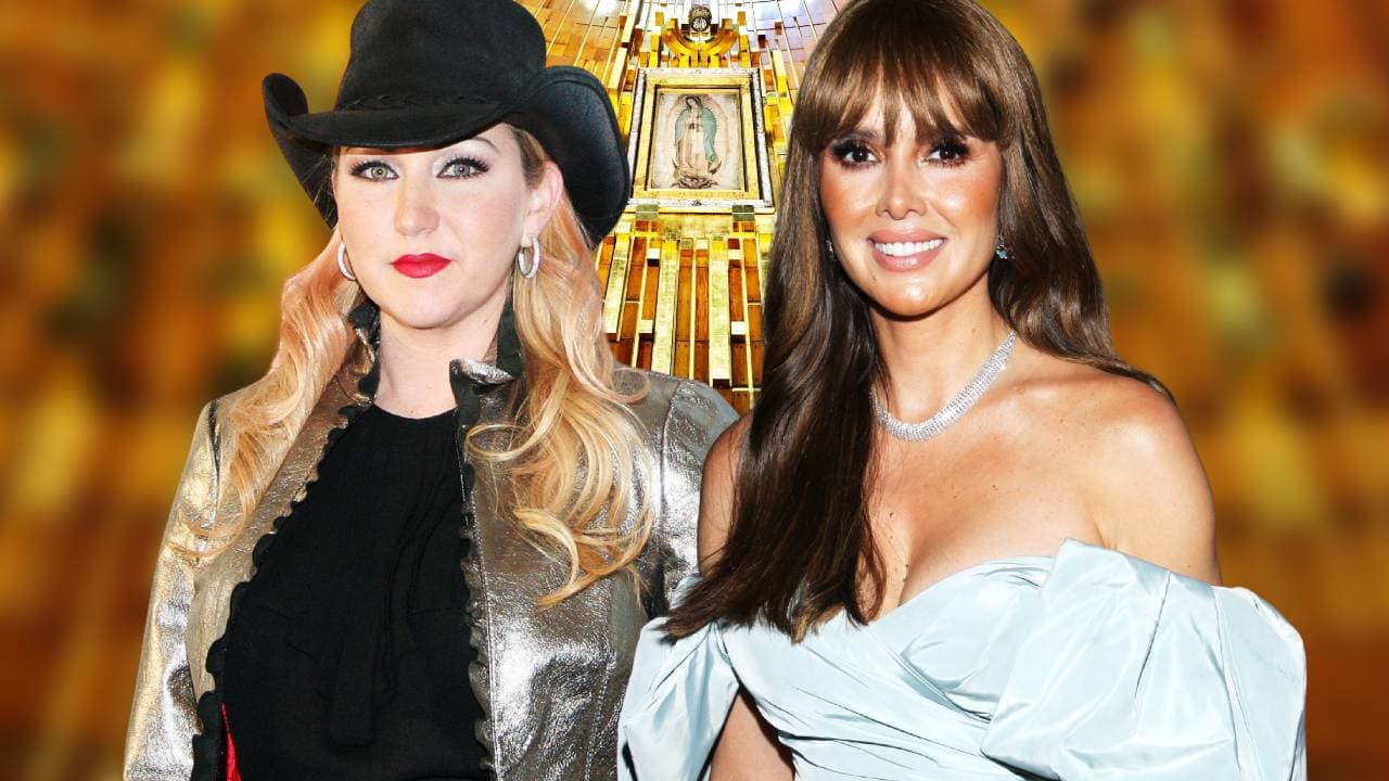 Marlene Favela y Alicia Villarreal abren su corazón y comparten su gratitud a la virgen de Guadalupe