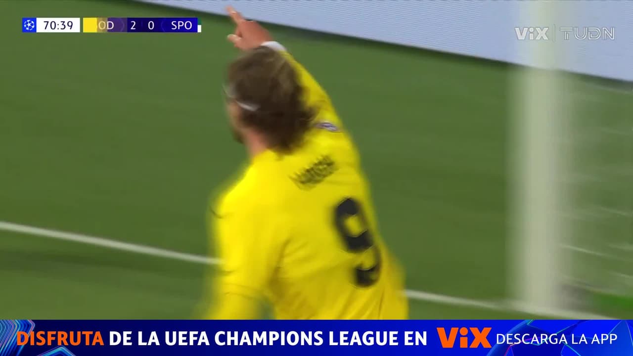 ¡Høgh sentencia la goleada! Bodø/Glimt marca el tercero ante Sporting Lisboa