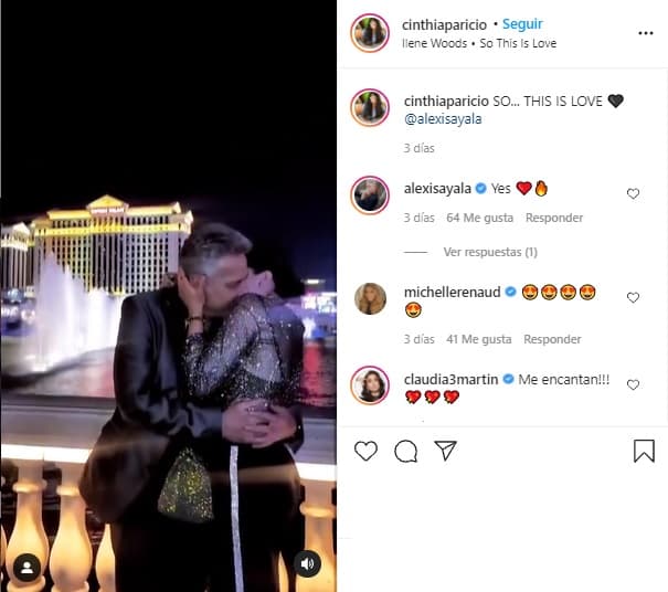 Asimismo, expresó que tanto ella como su exmarido merecen "ser (personas) amadas". "Siempre voy a estar de acuerdo con las decisiones que Alexis tome", aseguró.