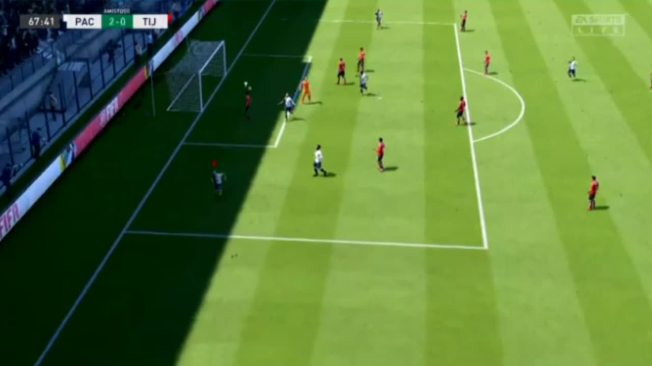 En el futbol virtual, Romario Ibarra, representante de Pachuca, goleó 3-0 a Leandro González y los Xolos de Tijuana.