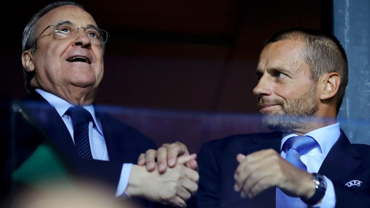 Ceferin arremete contra el Real Madrid y el Barcelona: "chocantes e inaceptables"