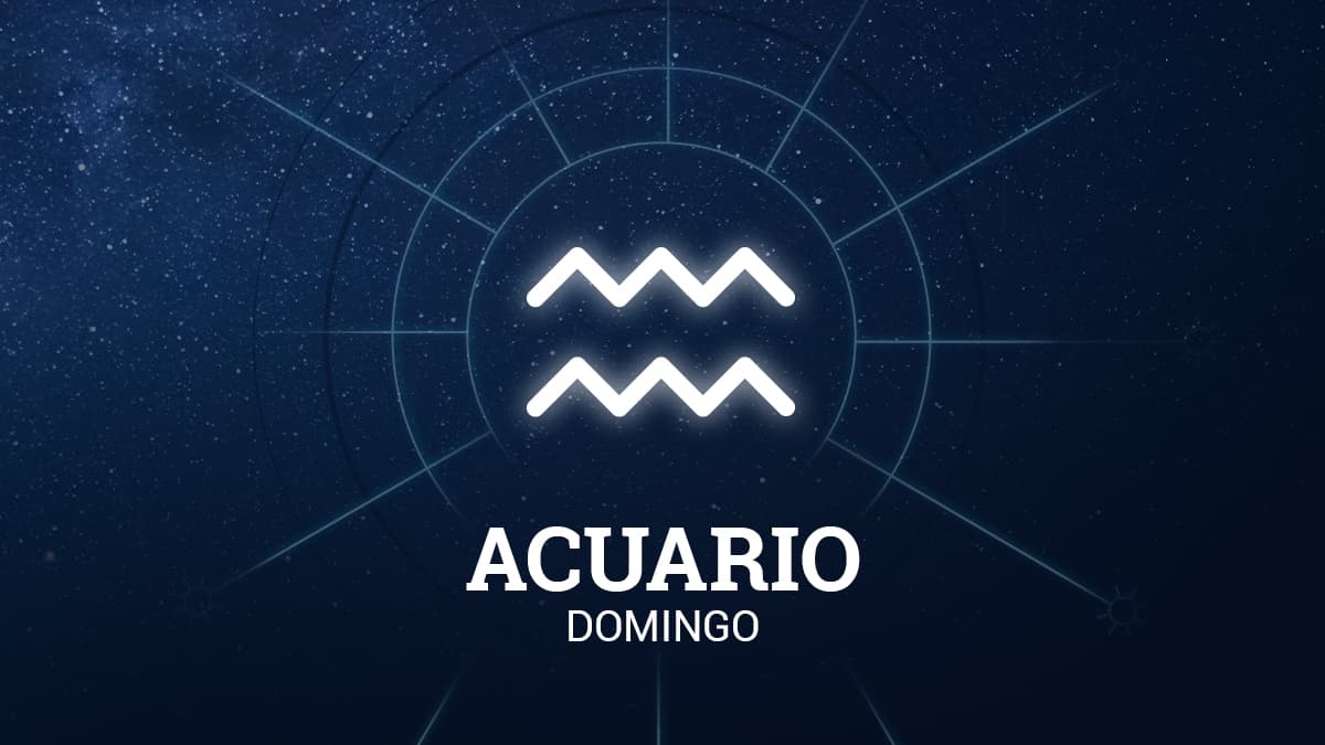 Acuario – Domingo 17 de noviembre de 2019: tu mundo interior se revoluciona