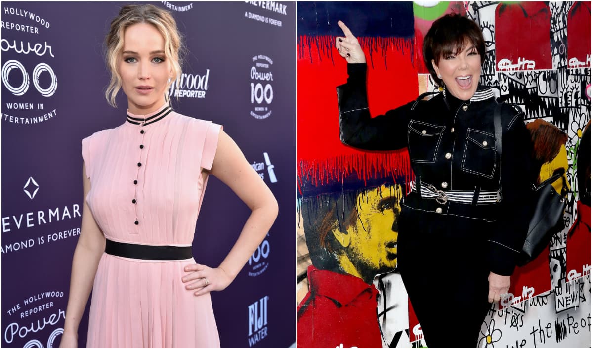 Según información del portal Vanity Fair, Jenner contó en entrevista para el programa de Jimmy Kimmel que ambas se conocen desde que alguien del equipo de Lawrence la contactó para sorprender a la actriz el día de su cumpleaños: "¿Sorprenderías a Jennifer el día de su cumpleaños entregándole una tarta? Tú serías la sorpresa". Jenner aceptó y así las dos iniciaron una buena amistad a través de mensajes de texto.