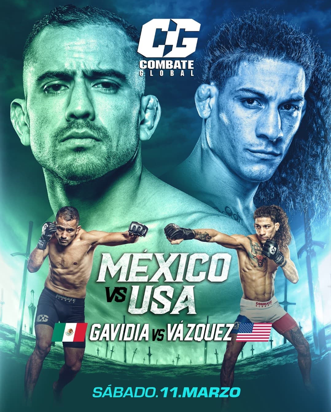 Combate Global regresa con el duelo entre México y Estados Unidos 