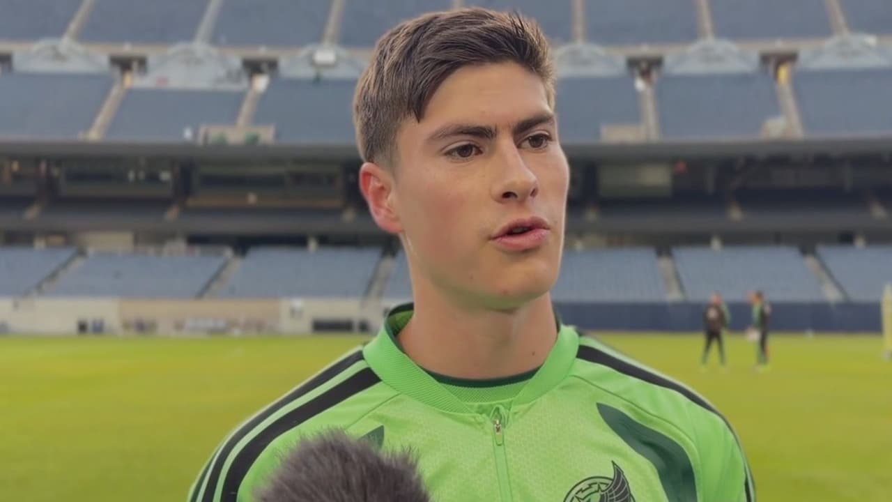 “Lo que depende de mi, es crecer como jugador”: Armando González previo al partido México vs Bélgica