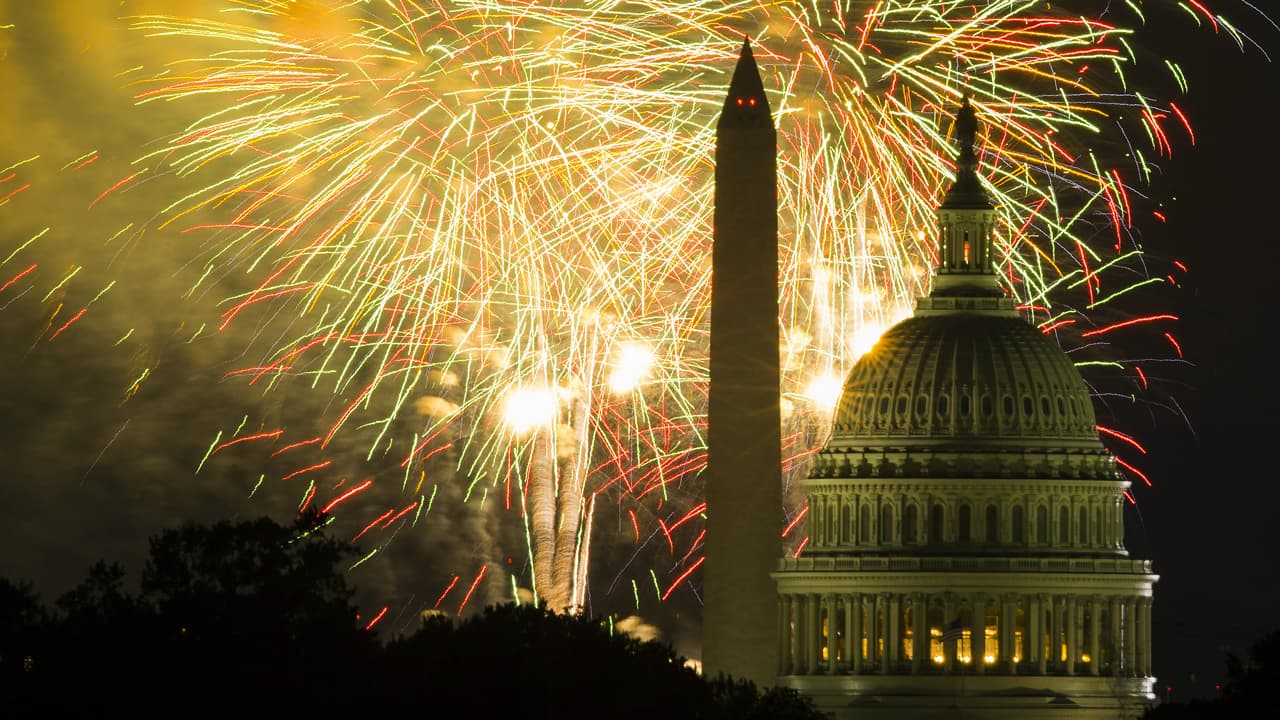 Fuegos artificiales, desfiles y más: los festejos del 4 de Julio en el National Mall y en el DMV