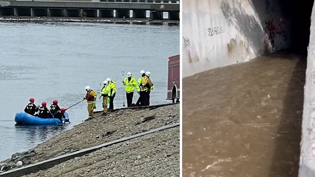 Diez personas arrastradas por la corriente: una muere y continúa la búsqueda de más víctimas