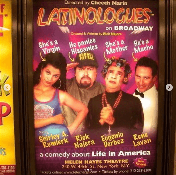 El estreno oficial en Broadway fue meses después, el 12 de octubre, y compartió créditos con René Lavan, Shirley Rumierk y Rick Nájera, según publicó el diario mexicano 
<b><a href="https://busquedas.gruporeforma.com/reforma/Libre/VisorNota.aspx?id=610068|ArticulosGC_Reforma&md5=63146d0a8f33121ace22e44f8767fc0b" target="_blank">Reforma</a></b>.