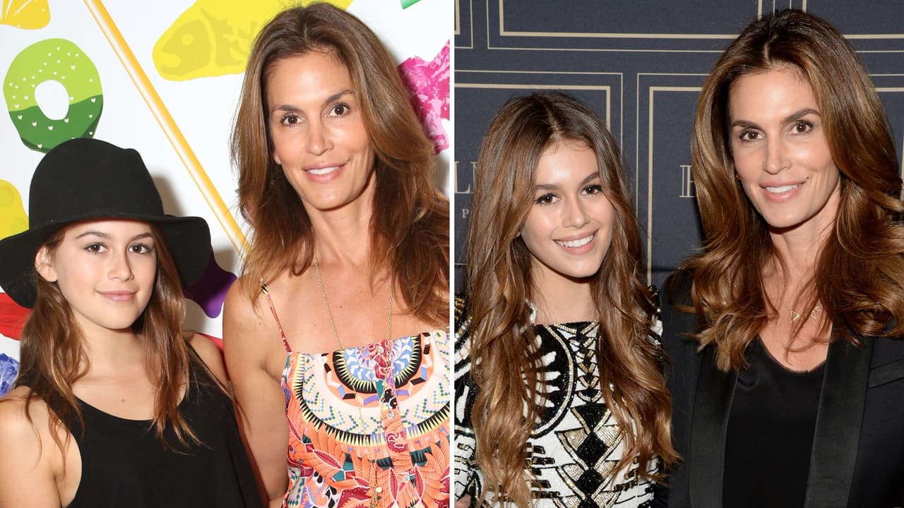 Kaia Gerber y Cindy Crawford