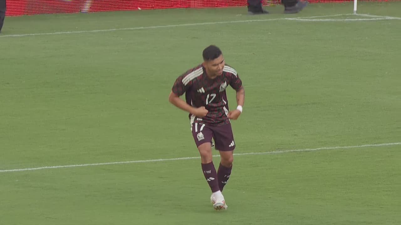 ¡Gol de México! Orbelín Pineda abre la era del Vasco a los cinco minutos