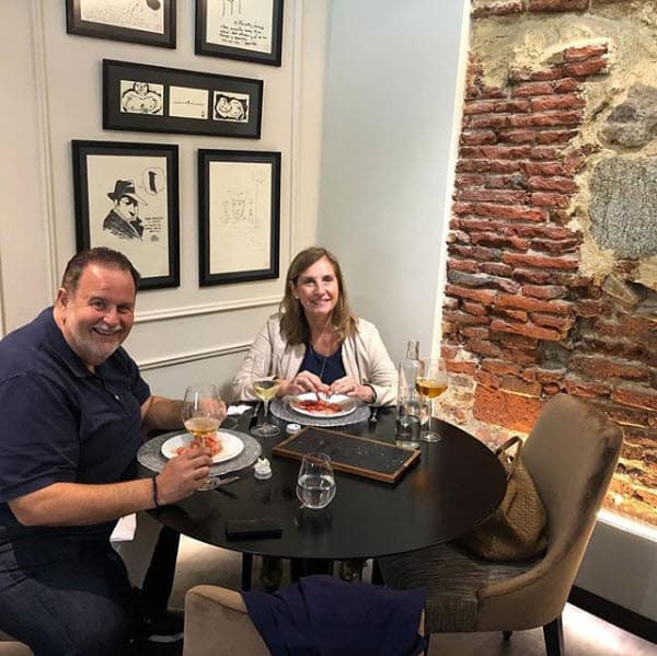 Hace unos días Raúl de Molina y su esposa Mily también estuvieron en la 'madre patria', y el Gordo confesó que Madrid es una de las mejores ciudades del mundo para comer.