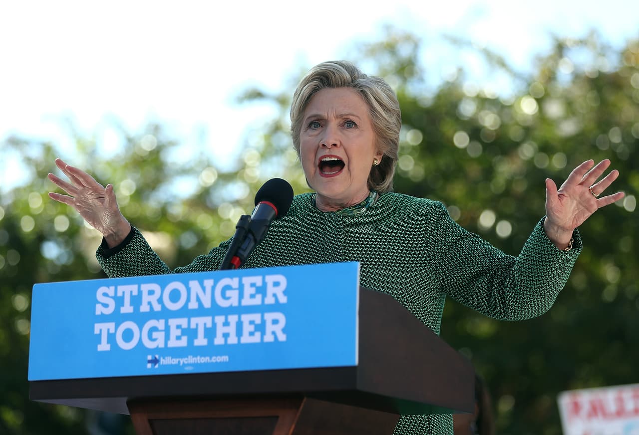 Clinton ha cumplido una doble jornada en la crucial Carolina del Norte.